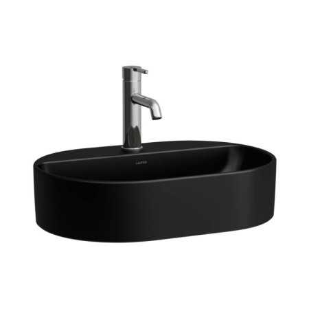 Laufen Savoy Umywalka nablatowa 38 cm czarny mat H8129417161121