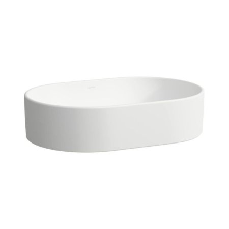 Laufen Savoy Umywalka nablatowa 55x38 cm z przelewem biały mat H8129447571091
