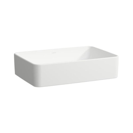 Laufen Savoy Umywalka nablatowa 55x38 cm z przelewem biały mat H8169447571091