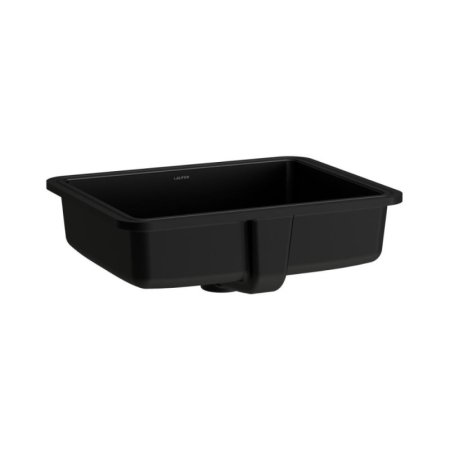 Laufen Savoy Umywalka podblatowa 50x39,5 cm szkliwiona czarny mat H8189477161551