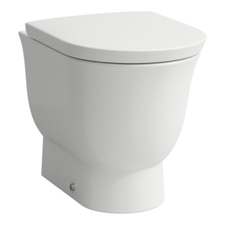 Laufen The New Classic Toaleta WC stojąca kompaktowa bez kołnierza biała H8238510000001