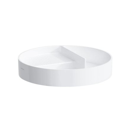 Laufen Val Ceramiczna tacka okrągła 32,5 cm biała H8702810000001