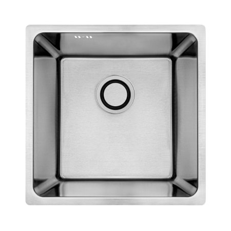 Laveo Aden Zlewozmywak stalowy jednokomorowy 44x44 cm inox SLA_010P