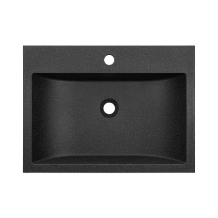 Laveo Albano Umywalka meblowa 60x44 cm czarna VGA1710T