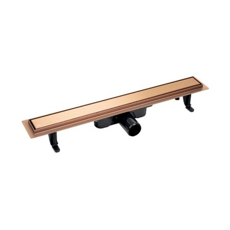 Laveo Basso Odpływ liniowy 100 cm odwracalny różowe złoto COB_810D