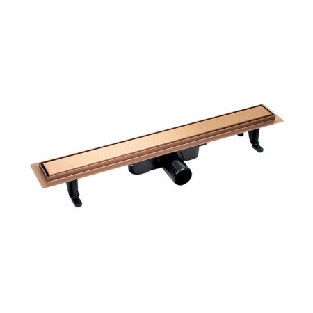 Laveo Basso Odpływ liniowy 50 cm odwracalny różowe złoto COB_850D