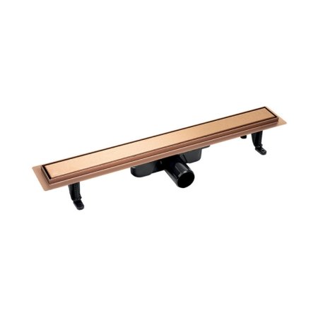 Laveo Basso Odpływ liniowy 60 cm odwracalny różowe złoto COB_860D