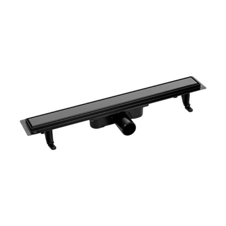 Laveo Basso Odpływ liniowy 80 cm odwracalny czarny COB_780D