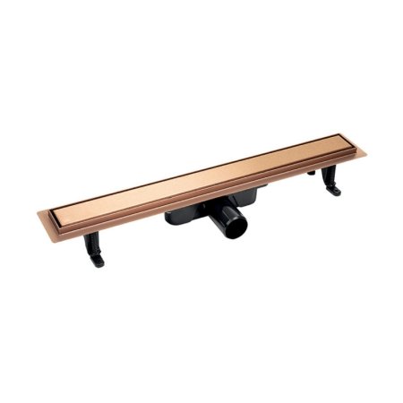 Laveo Basso Odpływ liniowy 80 cm odwracalny różowe złoto COB_880D