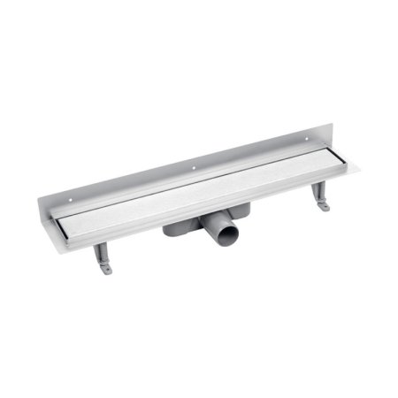 Laveo Basso Odpływ liniowy przyścienny 100 cm inox COB_211D