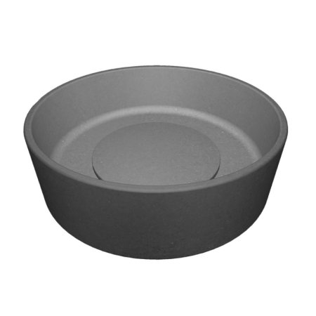 Laveo Perl Umywalka nablatowa 36x36 cm szary VGP1510T