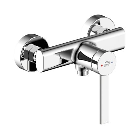 Laveo Pinar Bateria prysznicowa natynkowa chrom BAW_040D
