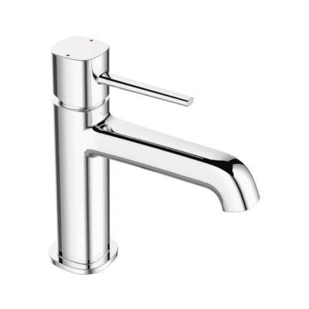Laveo Pola Bateria umywalkowa z korkiem klik klak chrom BAP022D
