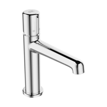Laveo Pretto Bateria umywalkowa z korkiem chrom BAO_022D