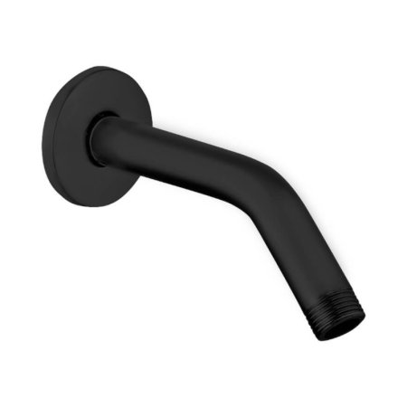 Laveo Rondo Ramię deszczownicy ścienne 13,5 cm czarny NWX_758O