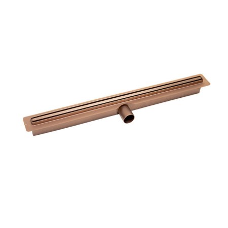 Laveo Slim Odpływ liniowy 100 cm różowe złoto COS_810D