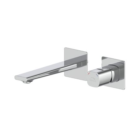 Laveo Tores Bateria umywalkowa podtynkowa z korkiem chrom BVT_022P