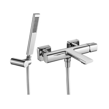 Laveo Tores Bateria wannowa natynkowa chrom BVT_011D