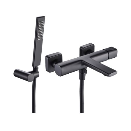 Laveo Tores Bateria wannowa natynkowa czarny BVT_711D