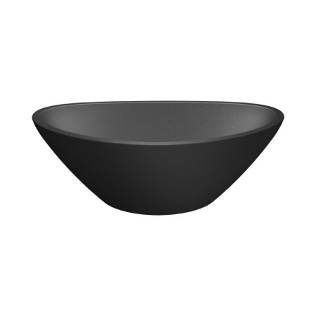 Laveo Vela Umywalka nablatowa 34x20 cm czarny VGV1710T