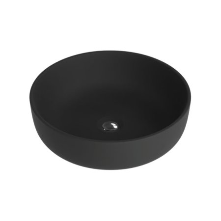 Lavita Cordoba Black Umywalka nablatowa 41,5 cm czarny mat 5908211404653