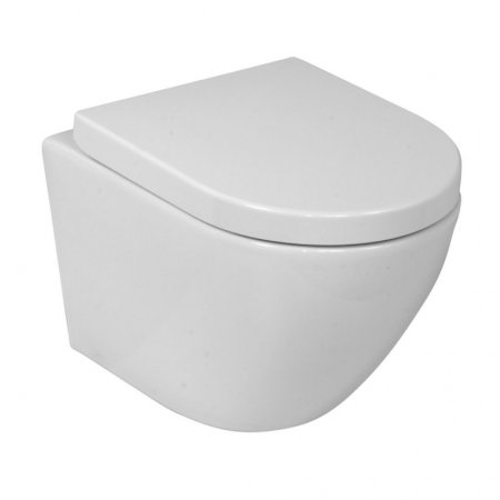 Lavita Sogo Toaleta WC 49x37 cm bez kołnierza + deska wolnoopadająca biała 5908211401454