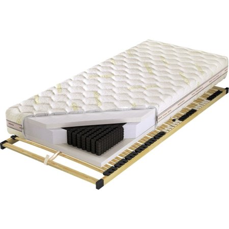 M&K Foam Koło Czar Nocy LXI Materac 100x200 cm Aloe Vera MKFCZARNOCYLXI1002001PAV