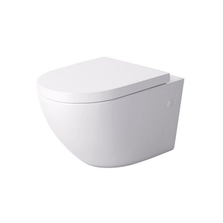 Massi Decos Duro Toaleta WC podwieszana 55x36 cm z deską wolnoopadającą biała MSM-3673DU