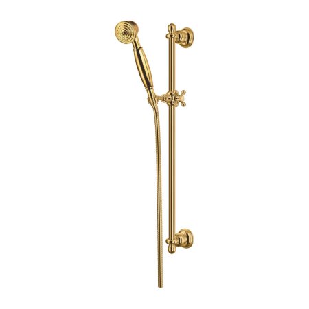 Omnires Art Deco Zestaw prysznicowy ścienny złoty ARTDECO-SGL