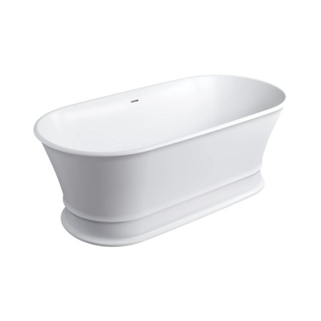 Omnires Classica M+ Wanna wolnostojąca 170,5x84 cm biały mat CLASSICA170WWZPBM