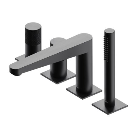 Omnires Contour Bateria nawannowa 4 otworowa antracyt CT8032AT