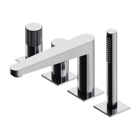 Omnires Contour Bateria nawannowa 4 otworowa chrom CT8032CR