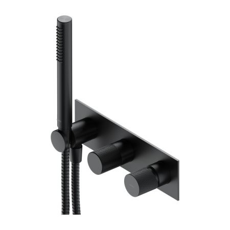 Omnires Contour Bateria wannowo-prysznicowa podtynkowa antracyt CT8035/1AT
