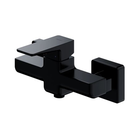 Omnires Parma Bateria prysznicowa natynkowa czarny mat PM7440BL