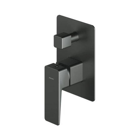 Omnires Parma Bateria wannowo-prysznicowa podtynkowa grafit PM7435GR