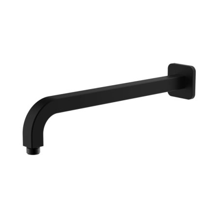Omnires Ramię deszczownicy ścienne 35 cm czarny mat RA15BL