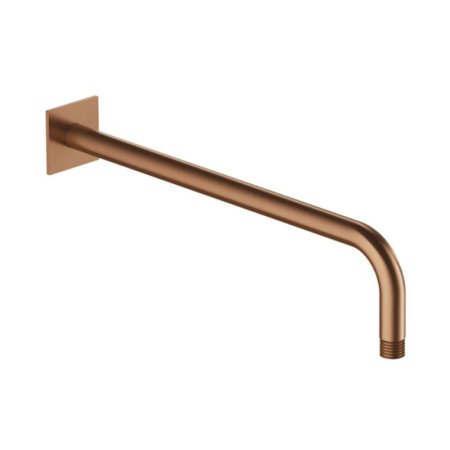 Omnires Ramię deszczownicy ścienne 40 cm miedź szczotkowana RA01C/KCPB