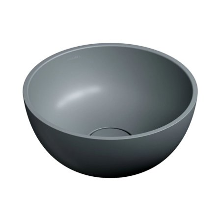 Omnires Shell M+ Umywalka nablatowa 35 cm ash grey mat SHELL350UNAG