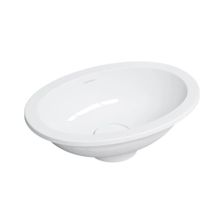 Omnires Shell M+ Umywalka podblatowa lub wpuszczana 44x31 cm biała SHELL380UPBP