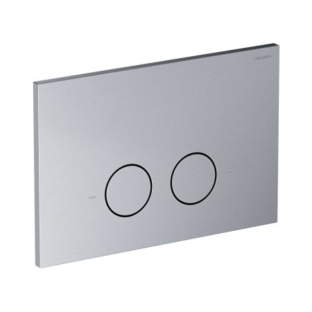 Omnires Steel-R45 Przycisk WC nikiel szczotkowany ST45PS1NI