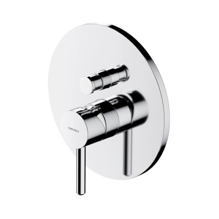 Omnires Y Bateria wannowo-prysznicowa podtynkowa element zewnętrzny chrom Y1235ROCR