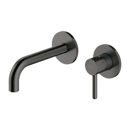 Omnires Y Bateria umywalkowa podtynkowa 18,5 cm grafit Y1215HGR