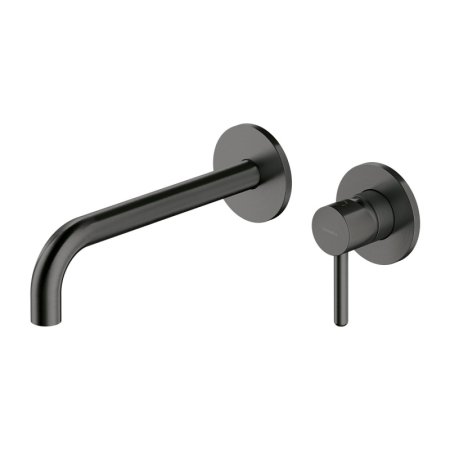 Omnires Y Bateria umywalkowa podtynkowa 21,5 cm grafit Y1215HLGR