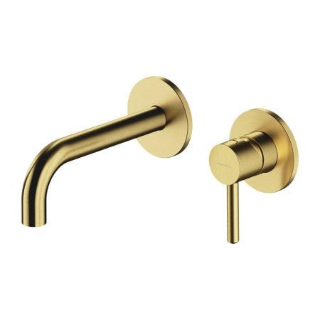 Omnires Y Bateria umywalkowa podtynkowa element zewnętrzny 18,5 cm mosiądz szczotkowany Y1215HROBSB