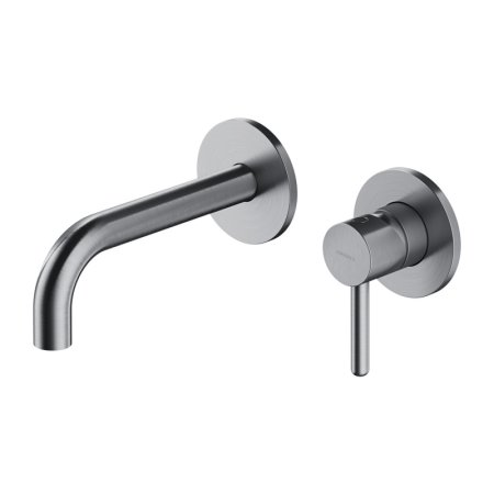 Omnires Y Bateria umywalkowa podtynkowa element zewnętrzny 18,5 cm nikiel Y1215HRONI