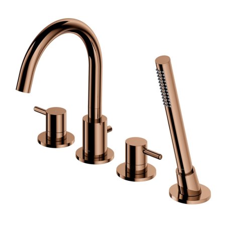 Omnires Y Bateria nawannowa 4-otworowa miedź Y1232CP