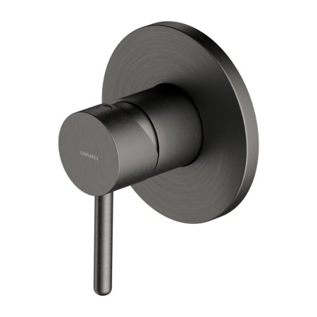 Omnires Y Bateria prysznicowa podtynkowa grafit Y1245GR