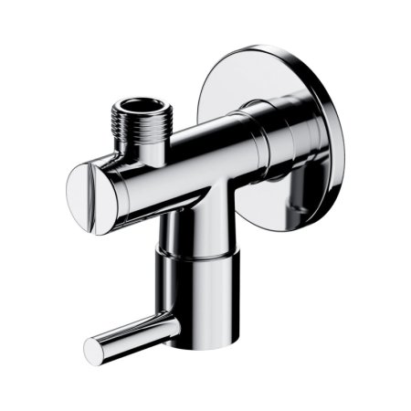 Omnires Zawór kątowy 1/2"x3/8" chrom połysk 8857CR
