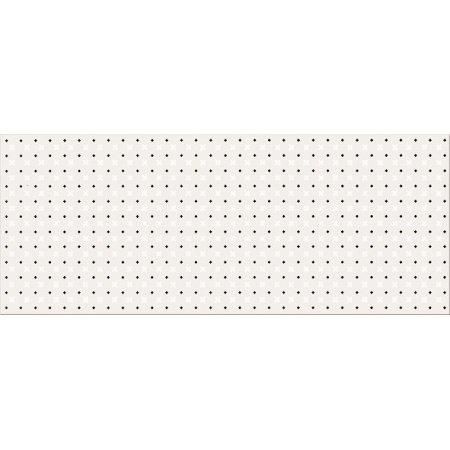 Opoczno Black&White Pattern B Płytka ścienna 20x50x0,9 cm, biała, szara matowa OP399-004-1