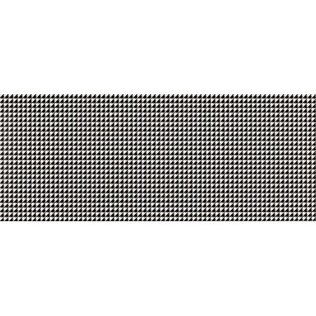 Opoczno Black&White Pattern F Płytka ścienna 20x50x0,9 cm, biała, czarna matowa OP399-010-1